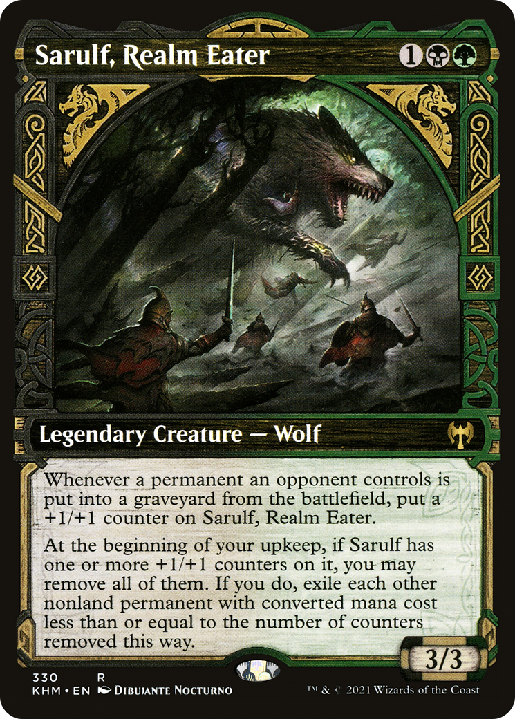 Sarulf, Realm Eater - Showcase [KHM-330]