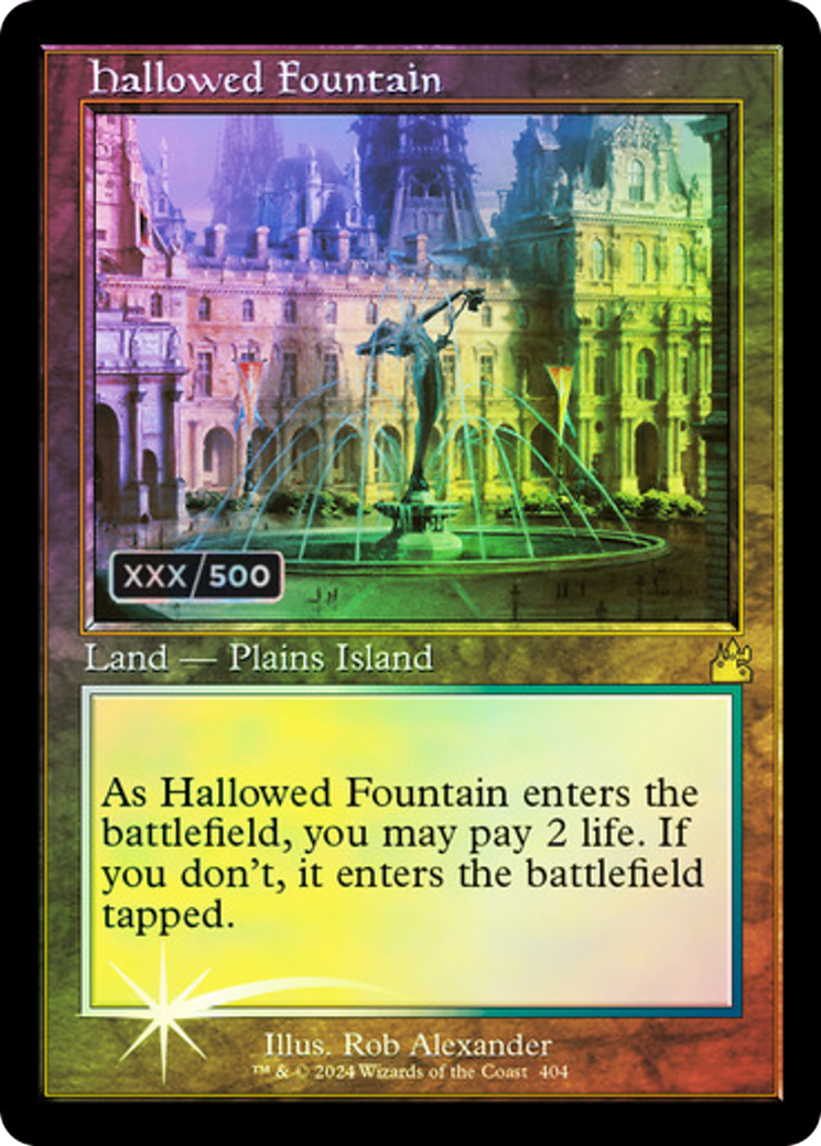 Hallowed Fountain - Serialized [RVR-404z]