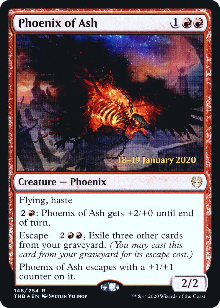 Phoenix of Ash - Prerelease Promo [PTHB-148s]
