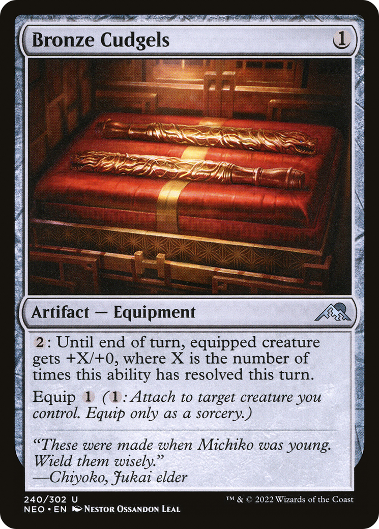 Bronze Cudgels [NEO-240]