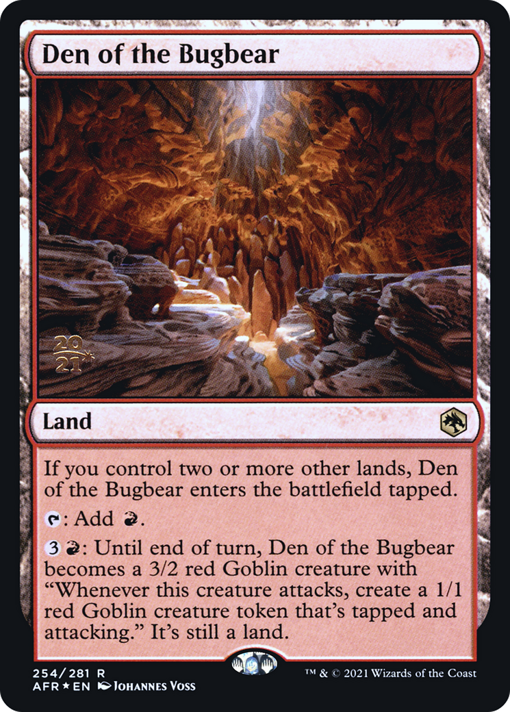 Den of the Bugbear - Prerelease Promo [PAFR-254s]