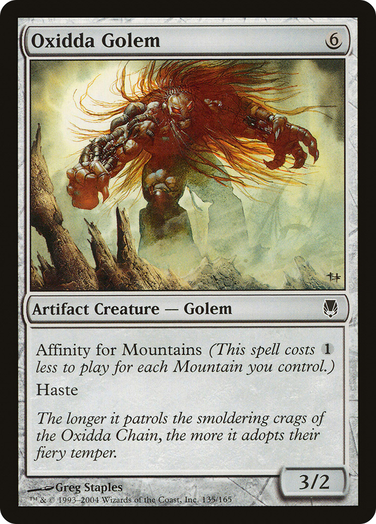 Oxidda Golem [DST-135]