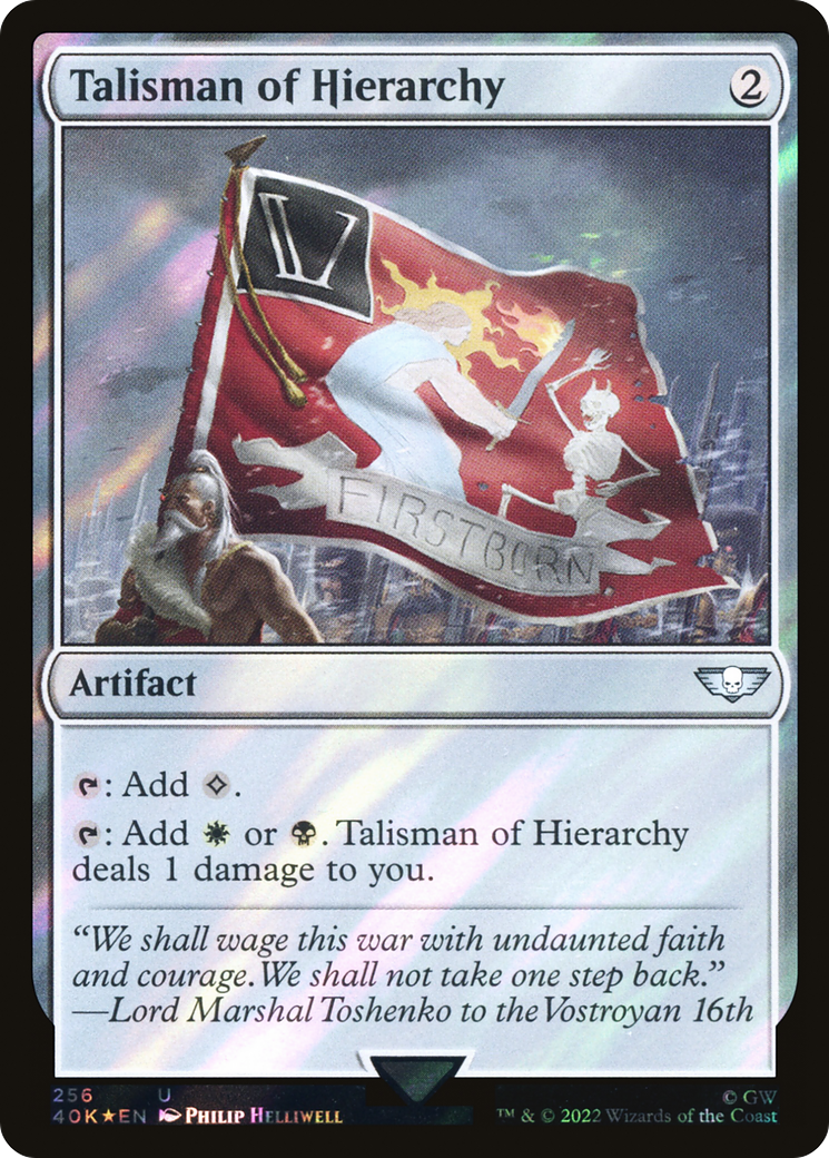 Talisman of Hierarchy - Surge Foil [40K-256★]