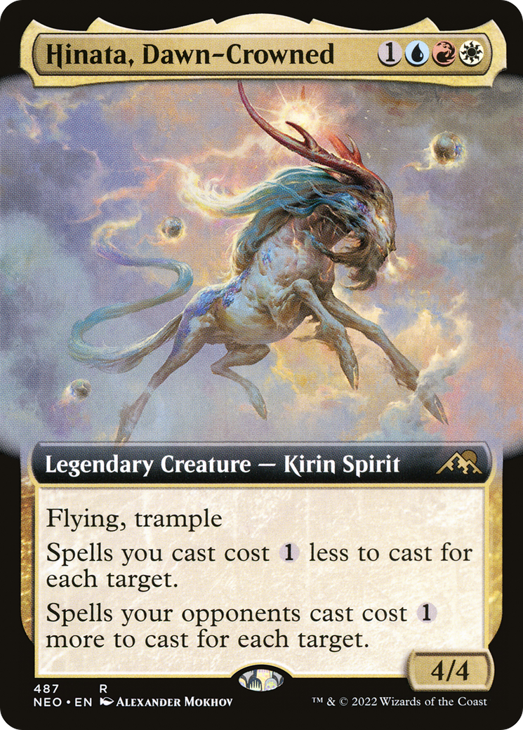 Hinata, Dawn-Crowned - Extended Art [NEO-487]