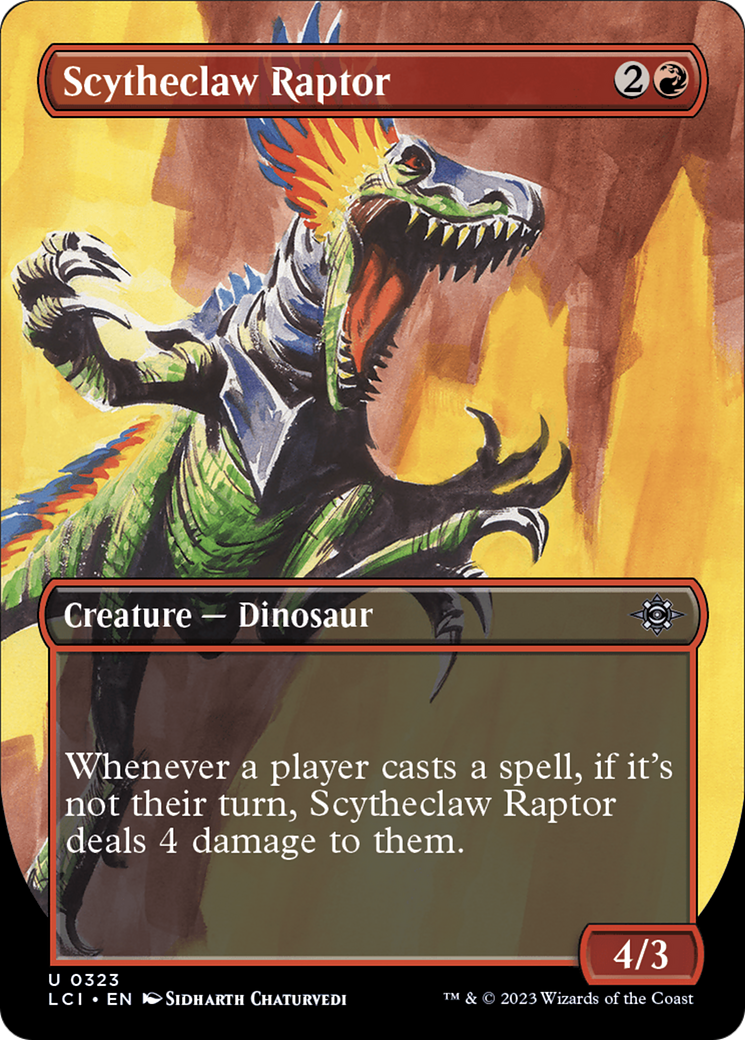 Scytheclaw Raptor - Borderless [LCI-323]