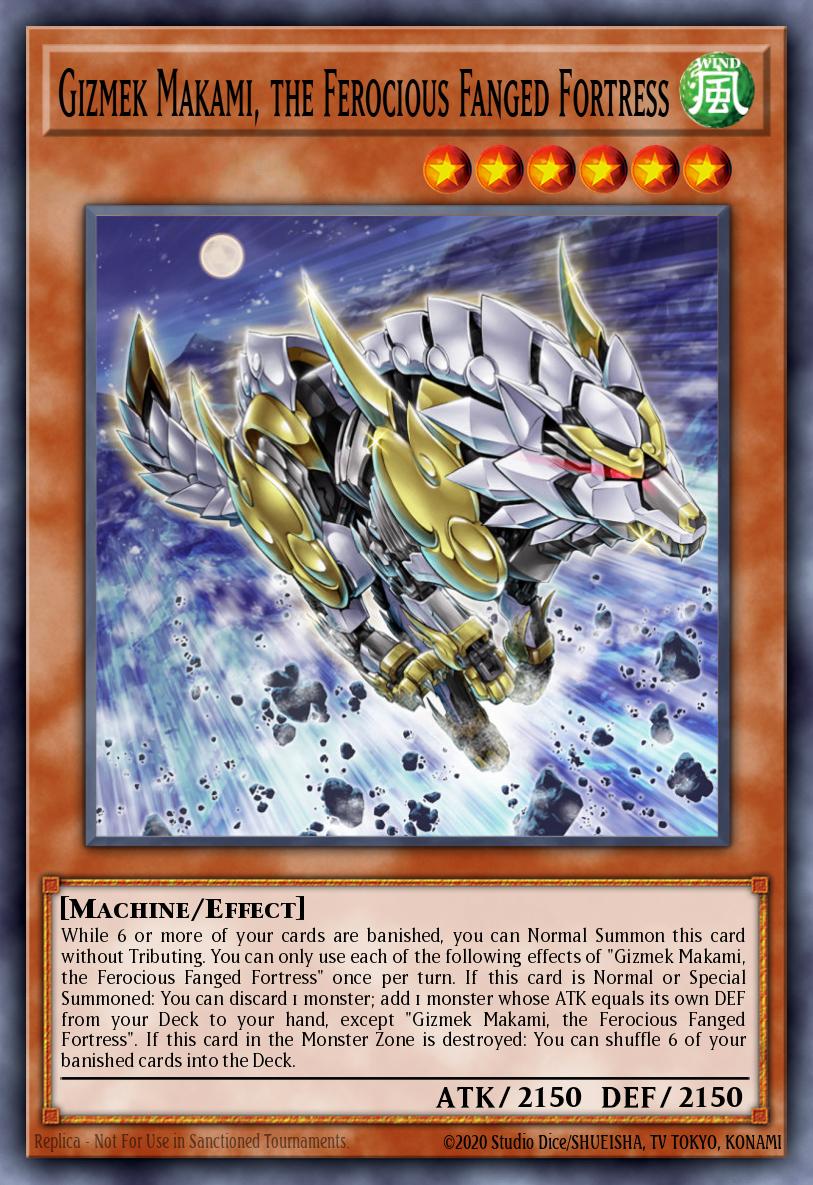 Gizmek Makami, the Ferocious Fanged Fortress [EGO1-EN021]