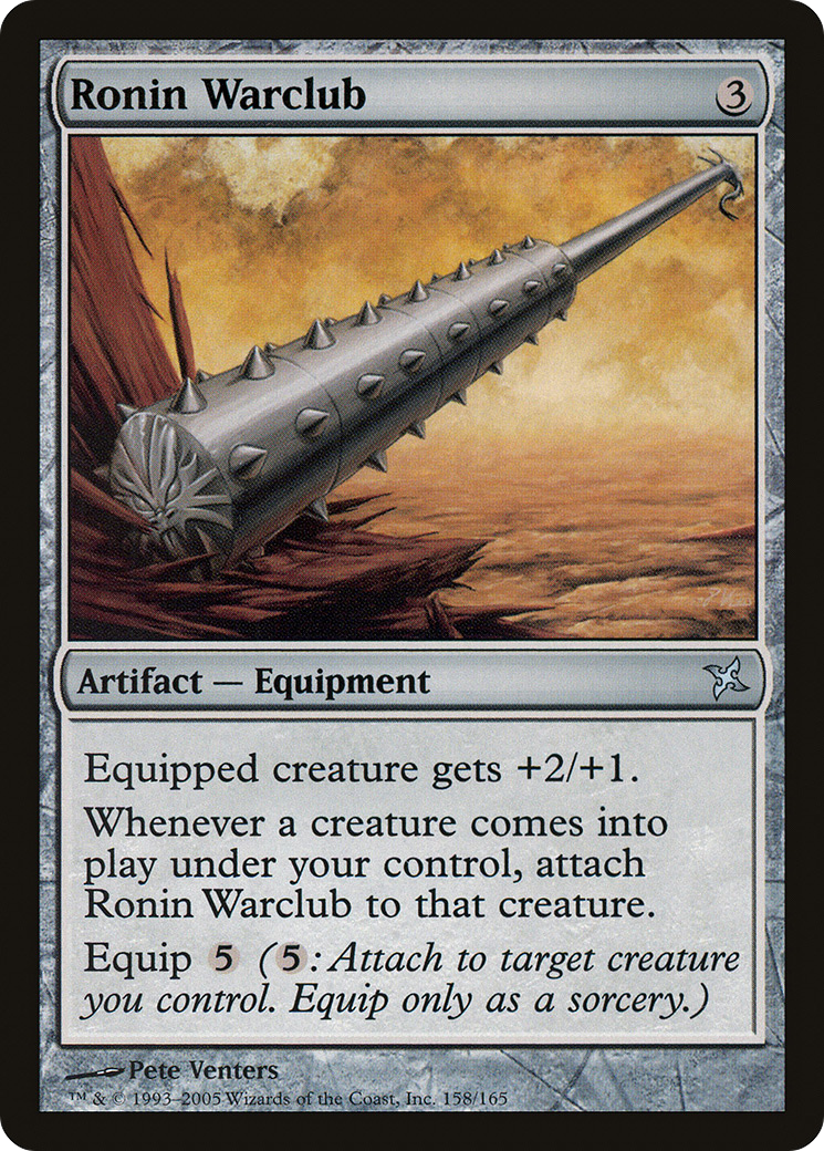 Ronin Warclub [BOK-158]