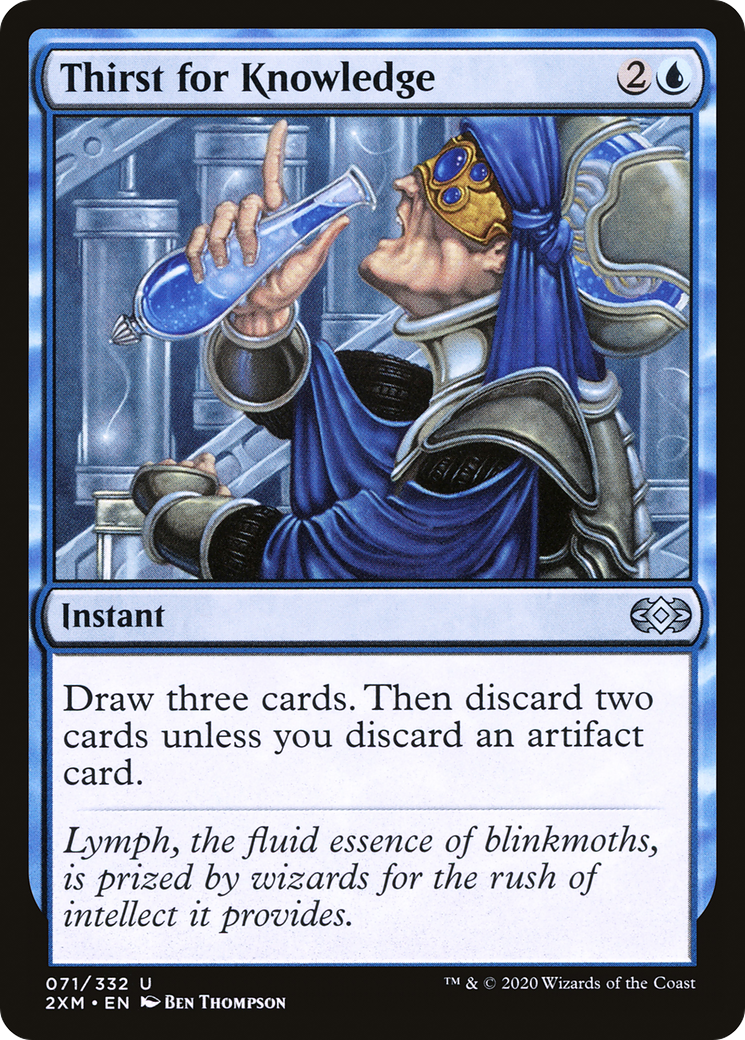 Thirst for Knowledge [2XM-71]