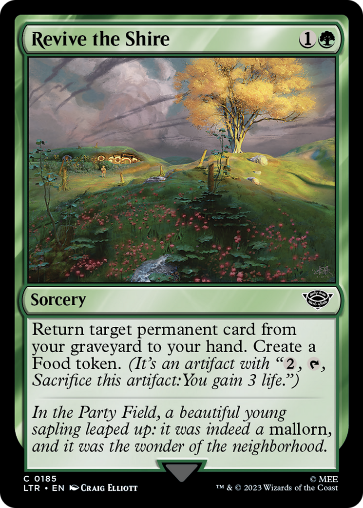 Revive the Shire [LTR-185]
