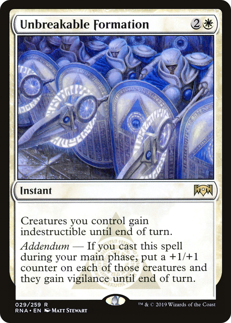Unbreakable Formation [RNA-29]