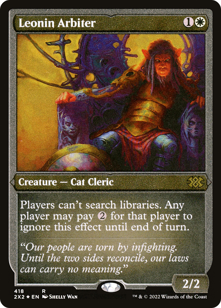 Leonin Arbiter [2X2-418]