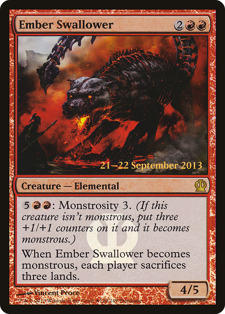 Ember Swallower - Prerelease Promo [PTHS-120★]