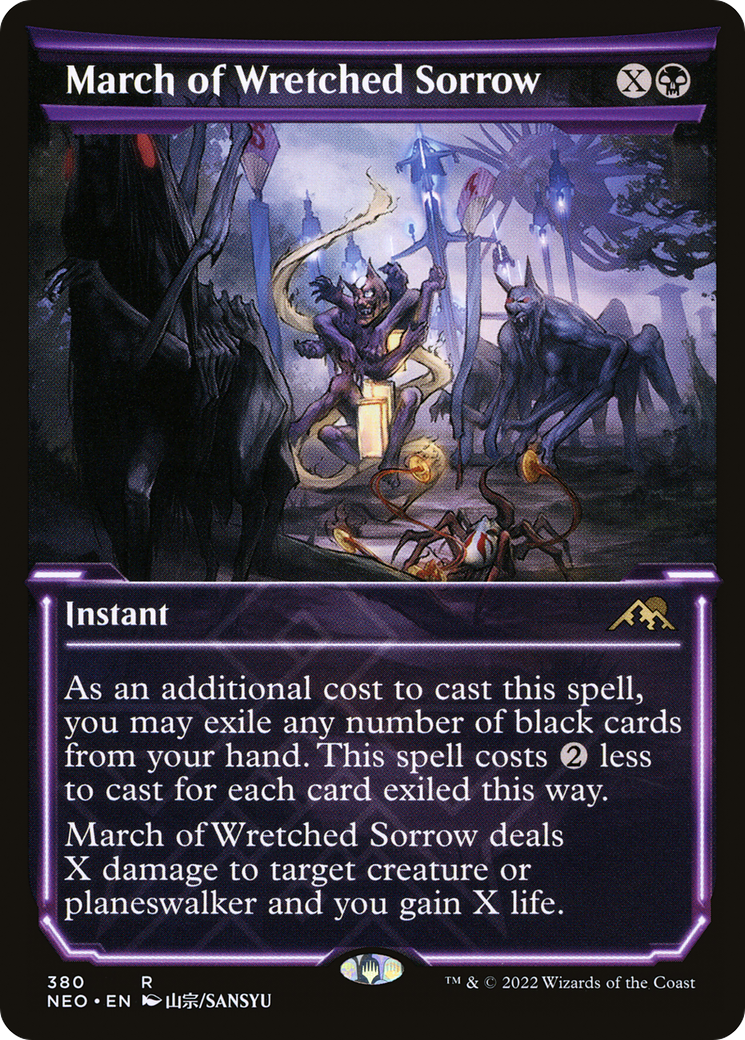 March of Wretched Sorrow - Showcase [NEO-380]