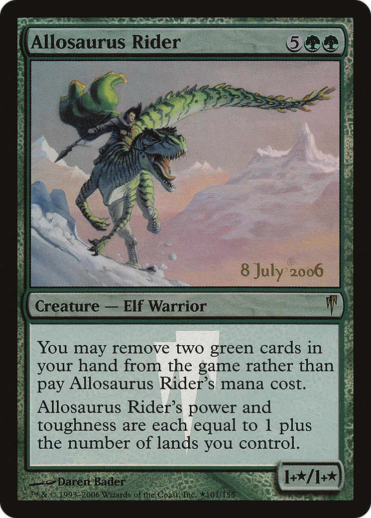Allosaurus Rider - Prerelease Promo [PCSP-101★]