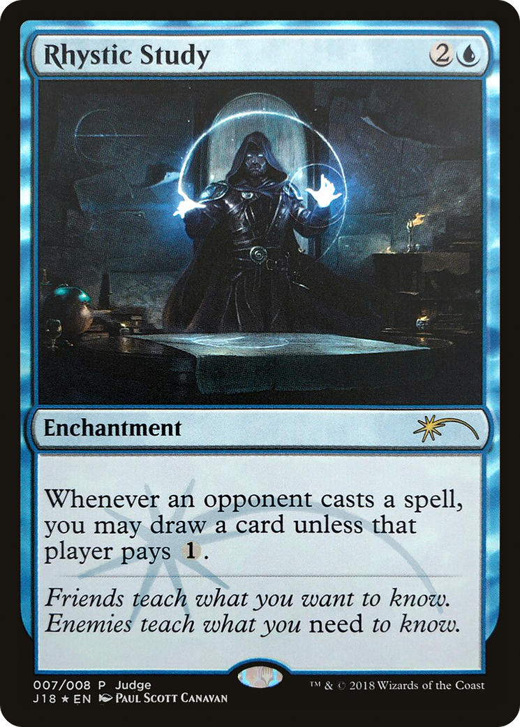 Rhystic Study - Promo [J18-7]