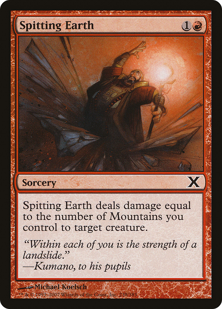 Spitting Earth [10E-238]