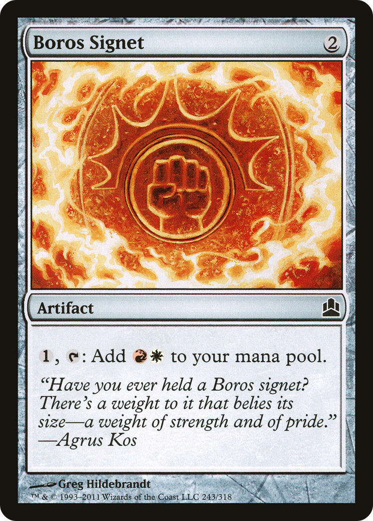 Boros Signet [CMD-243]