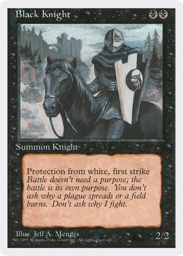 Black Knight [4ED-121]