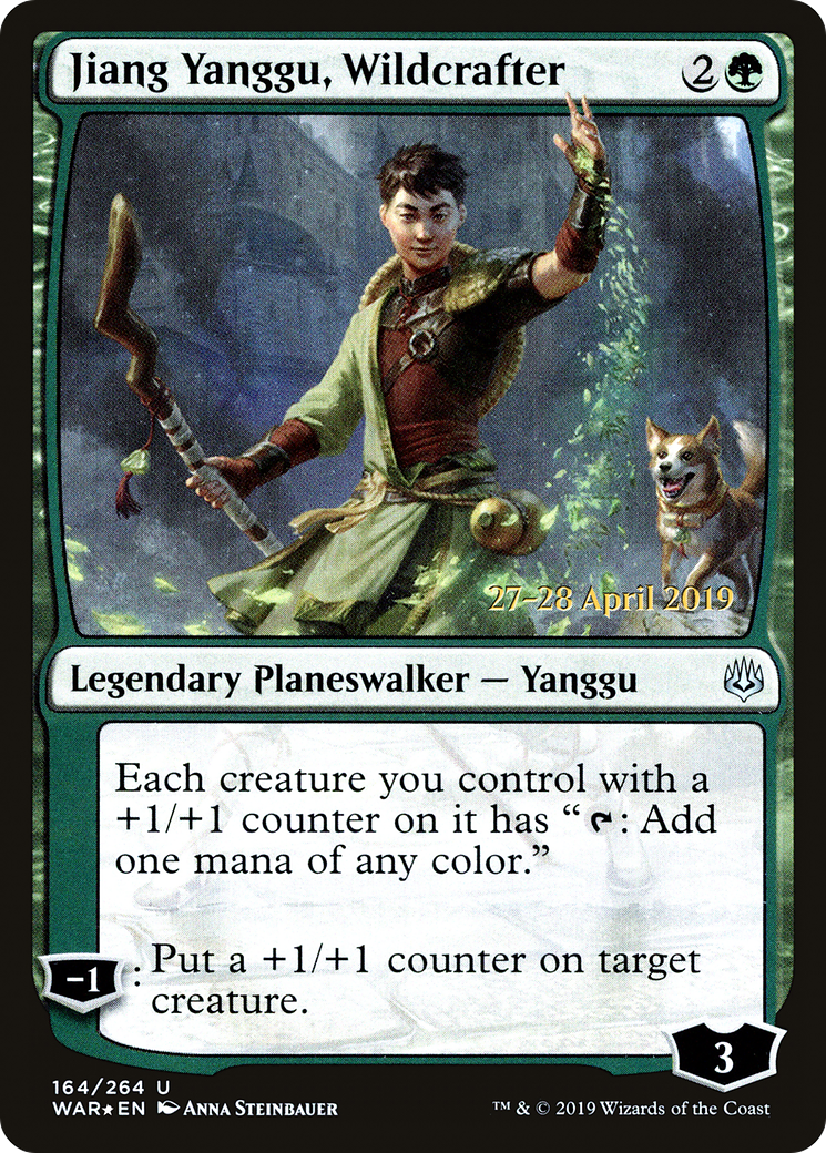 Jiang Yanggu, Wildcrafter - Prerelease Promo [PWAR-164s]