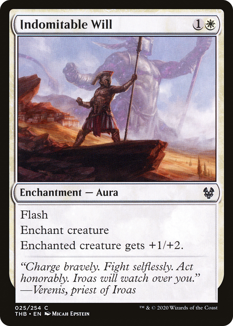 Indomitable Will [THB-25]