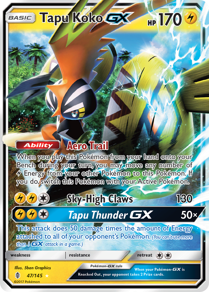 Tapu Koko-GX [SM2-47]