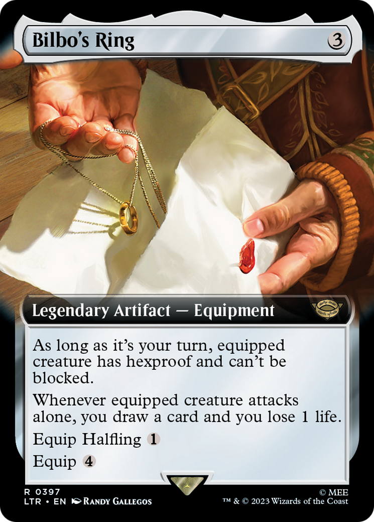 Bilbo's Ring - Extended Art [LTR-397]