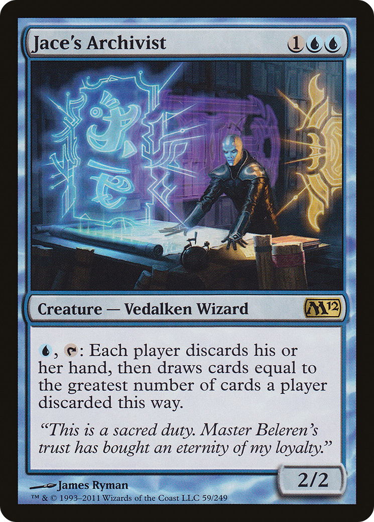 Jace's Archivist [M12-59]