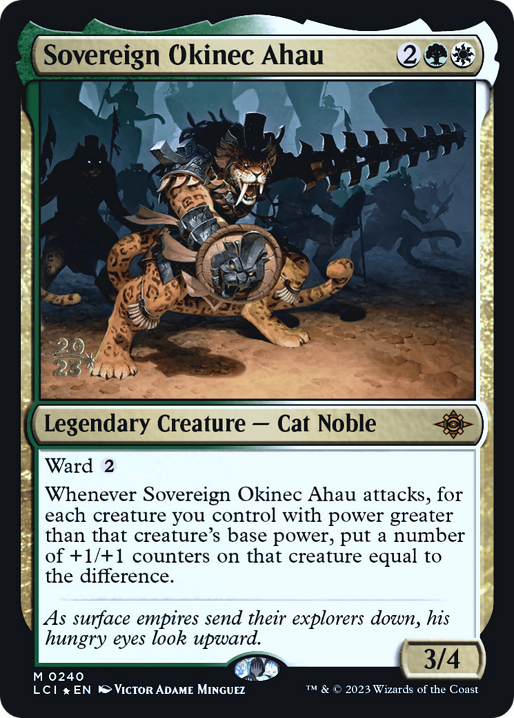 Sovereign Okinec Ahau - Prerelease Promo [PLCI-240s]
