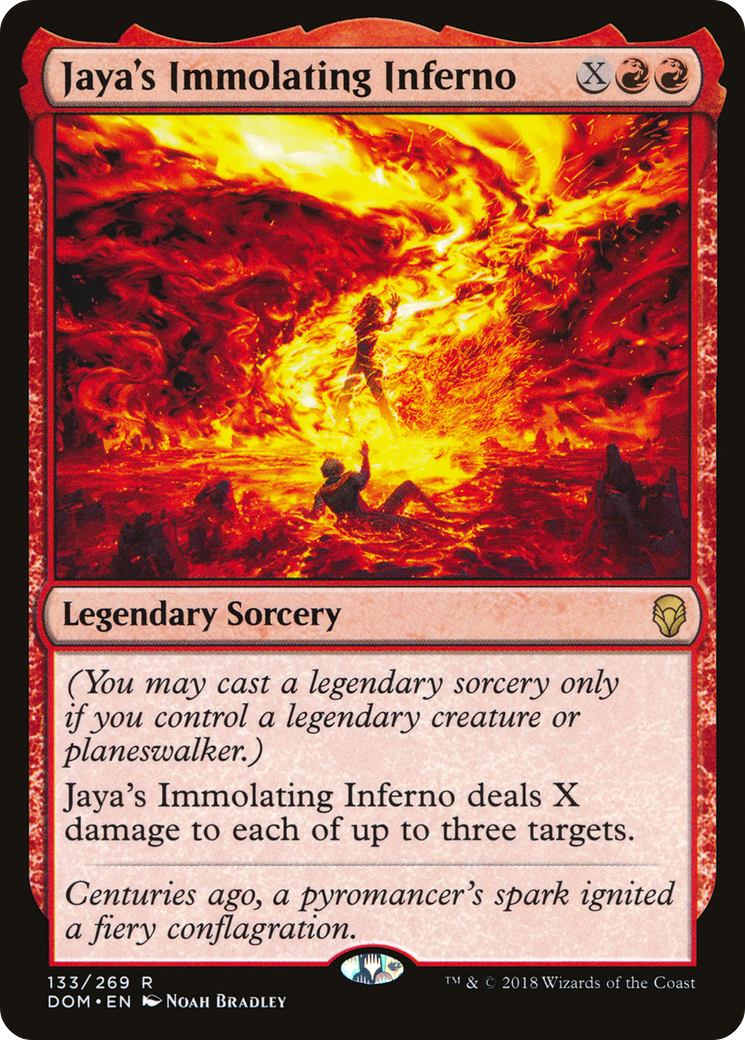 Jaya's Immolating Inferno [DOM-133]