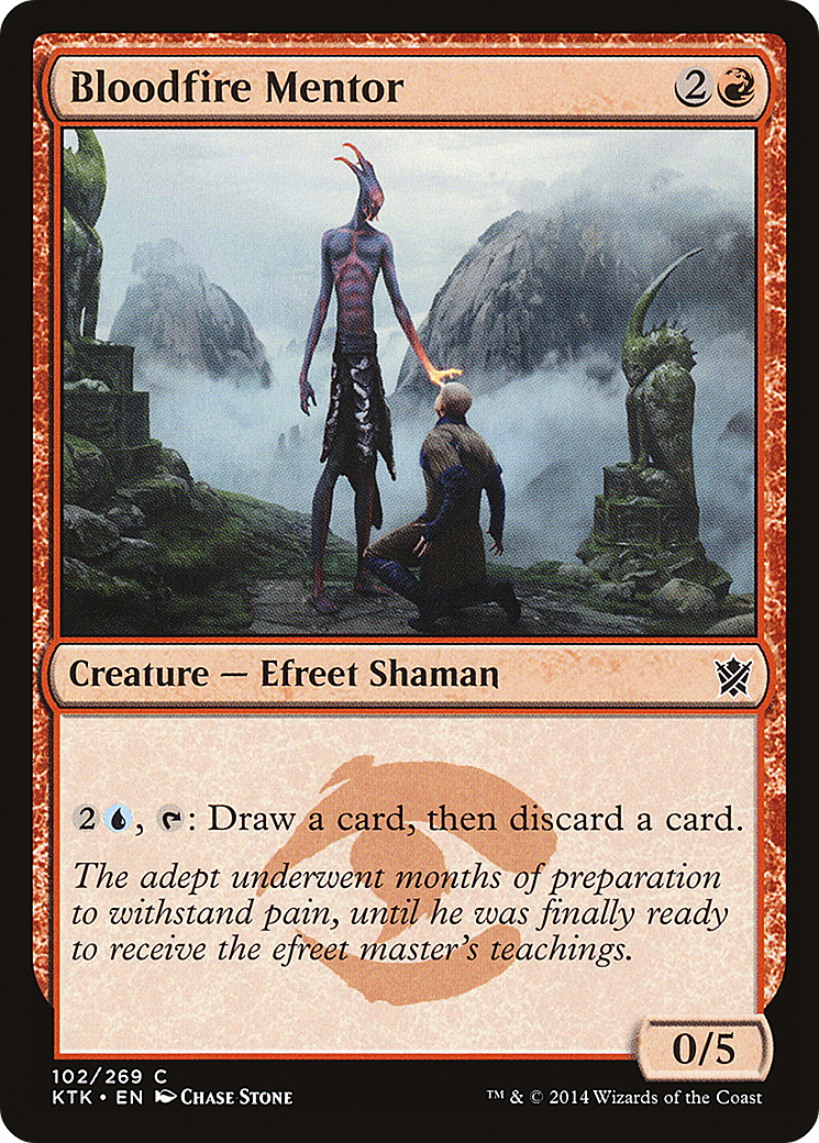 Bloodfire Mentor [KTK-102]