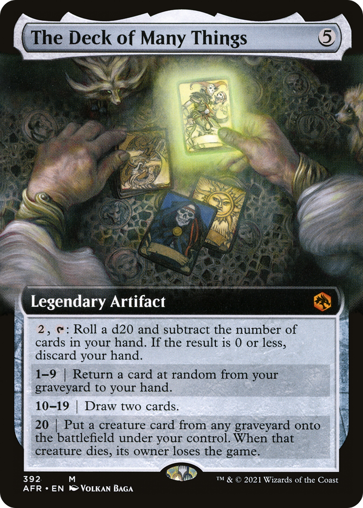 The Deck of Many Things - Extended Art [AFR-392]