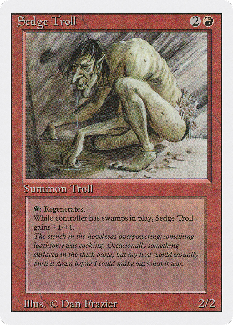 Sedge Troll [3ED-174]