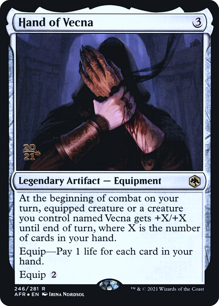 Hand of Vecna - Prerelease Promo [PAFR-246s]