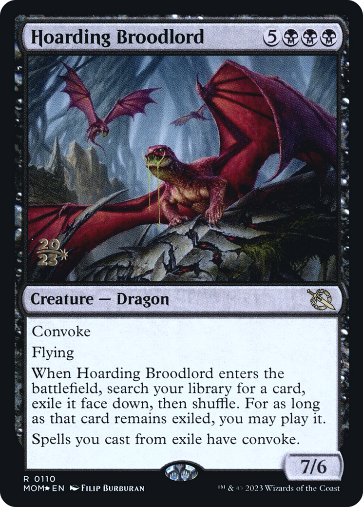 Hoarding Broodlord - Prerelease Promo [PMOM-110s]