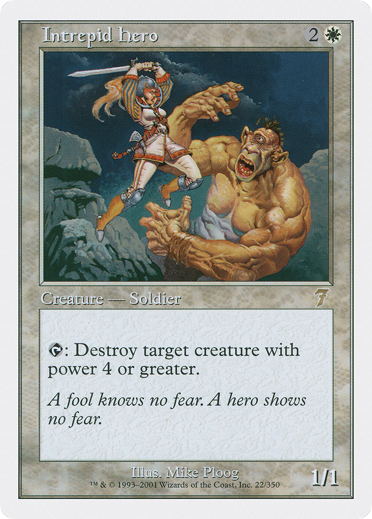 Intrepid Hero [7ED-22]