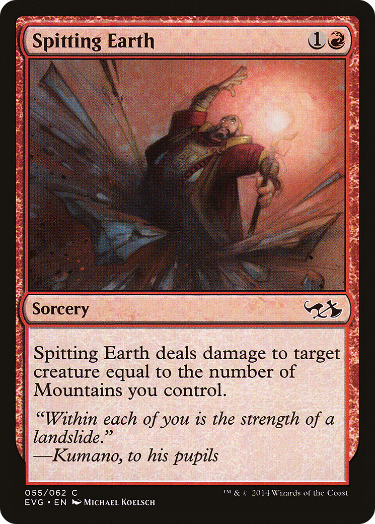Spitting Earth [EVG-55]