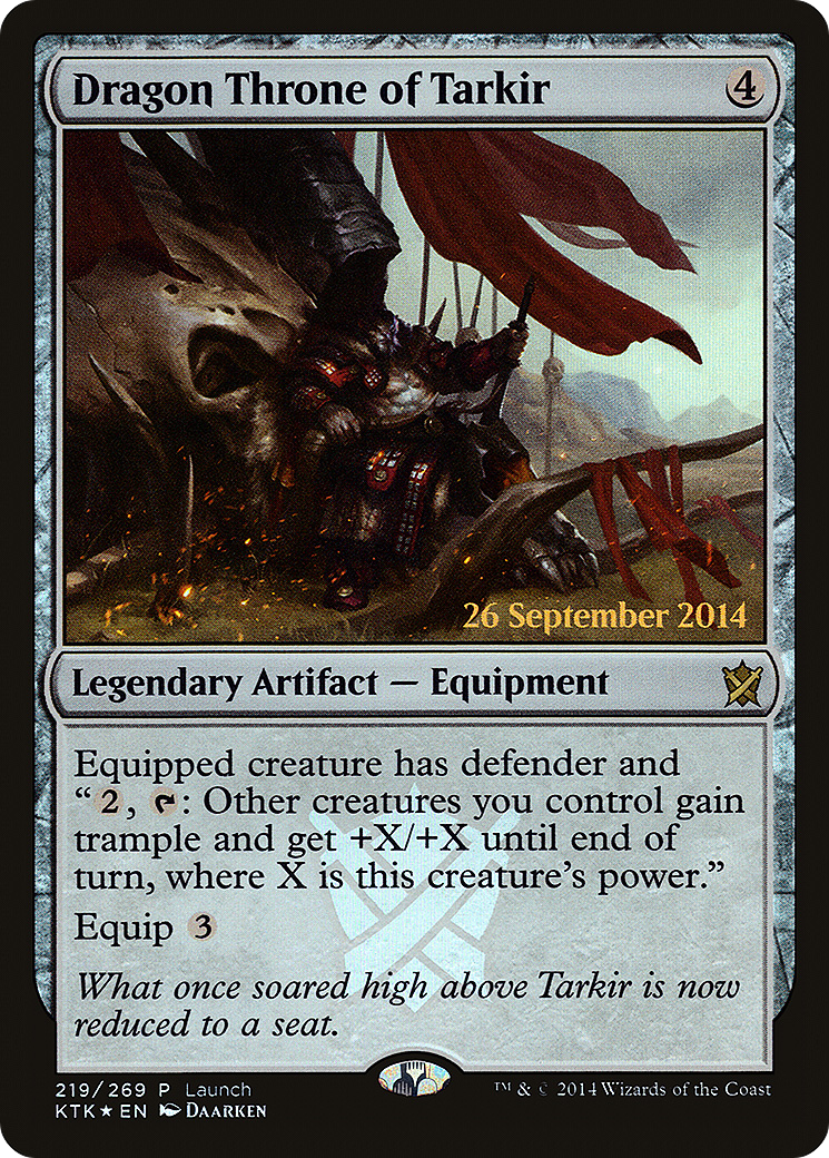 Dragon Throne of Tarkir - Release Promo [PKTK-219]