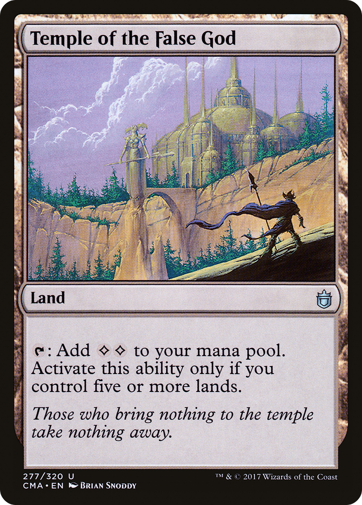 Temple of the False God [CMA-277]