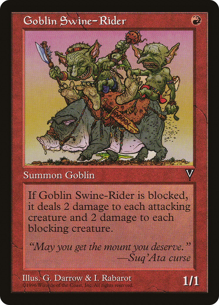 Goblin Swine-Rider [VIS-81]