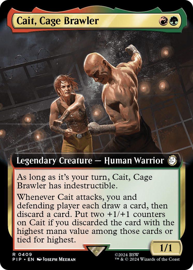 Cait, Cage Brawler - Extended Art [PIP-409]