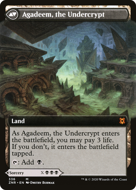 Agadeem's Awakening // Agadeem, the Undercrypt - Extended Art [ZNR-336]