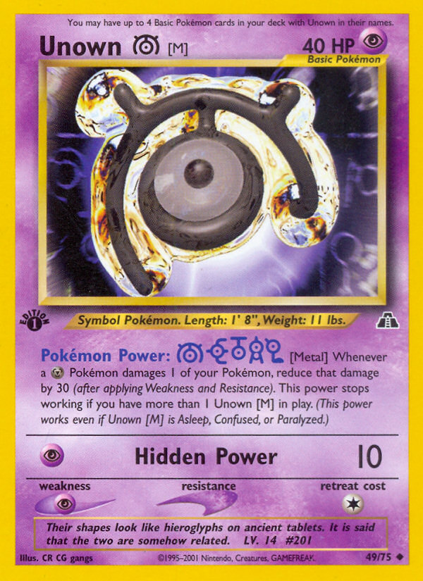 Unown [M] [NEO2-49]