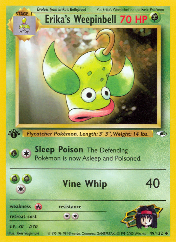 Erika's Weepinbell [GYM1-49]