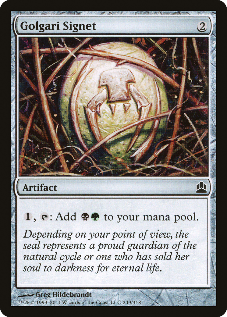 Golgari Signet [CMD-249]