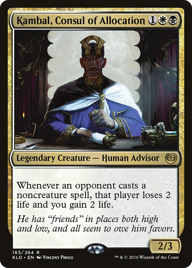 Kambal, Consul of Allocation [KLD-183]