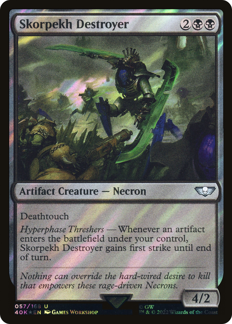 Skorpekh Destroyer - Surge Foil [40K-57★]
