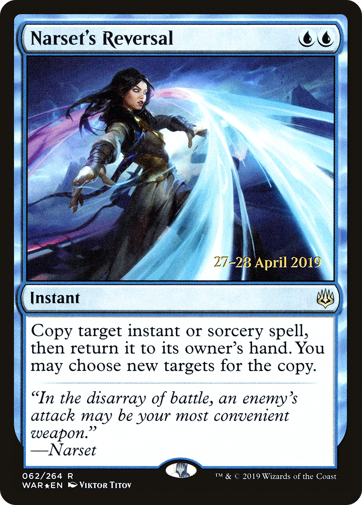 Narset's Reversal - Prerelease Promo [PWAR-62s]