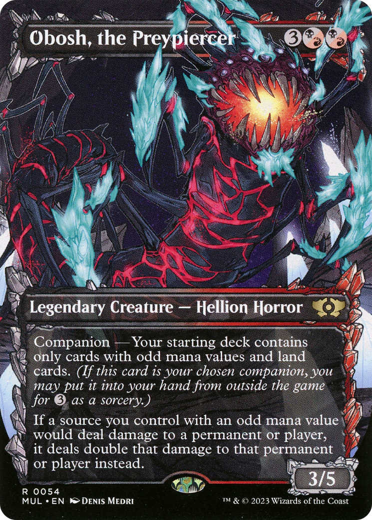Obosh, the Preypiercer - Borderless - Showcase - Full Art [MUL-54]
