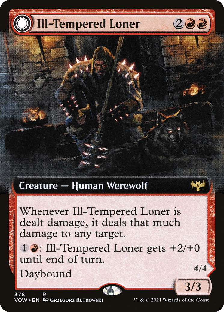 Ill-Tempered Loner // Howlpack Avenger - Extended Art [VOW-378]