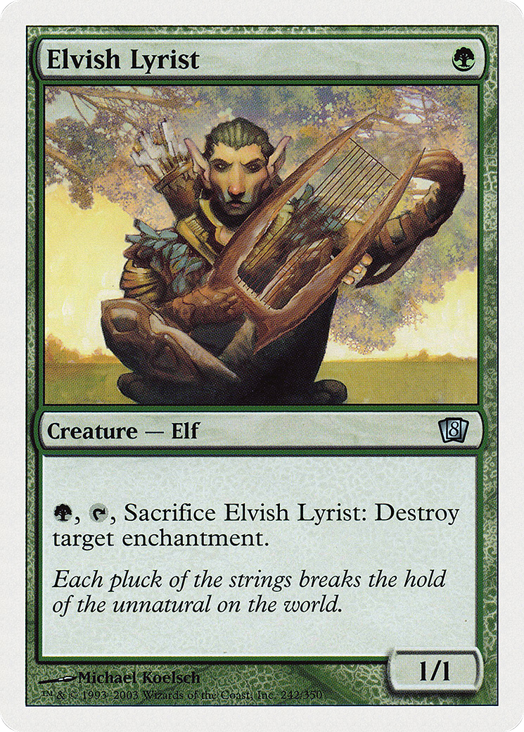 Elvish Lyrist [8ED-242]